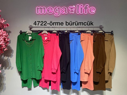 EM MEGA LIFE set shirt & pant &nckless 4722